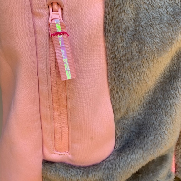 Champion Girls XL Fuzzy Zip Up - Picture 4 of 5
